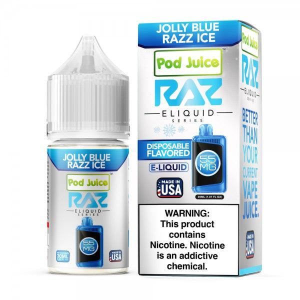 Jolly Blue Razz Ice - POD Juice x RAZ Salt 30mL