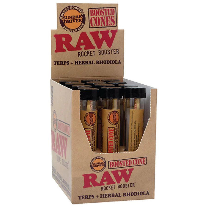 RAW Rocket Booster Pre-Rolled Boosted Cones