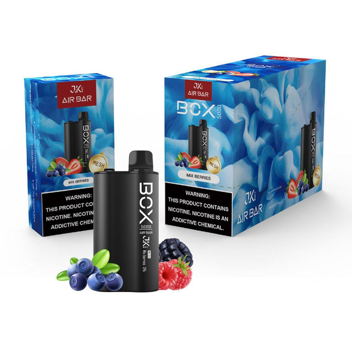 Air Bar Box 5000 Puffs Salt Rechargeable Disposable