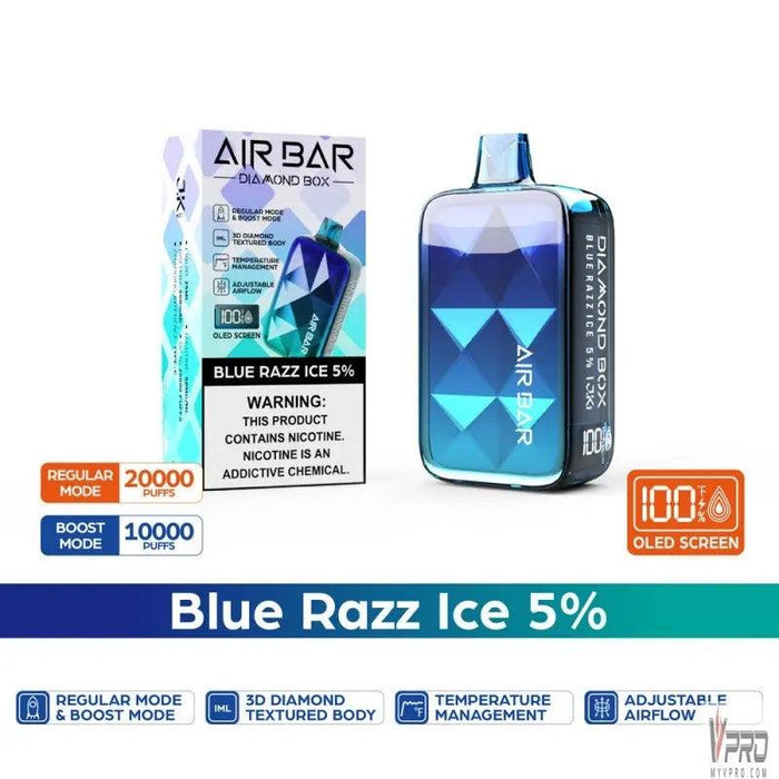 Air Bar Diamond Box Disposable 5% Air Bar