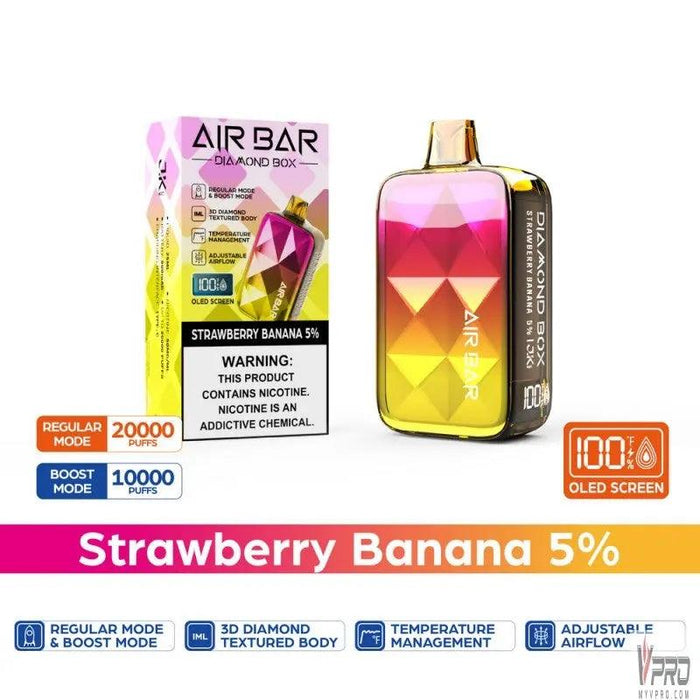 Air Bar Diamond Box Disposable 5% Air Bar