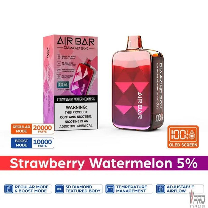 Air Bar Diamond Box Disposable 5% Air Bar