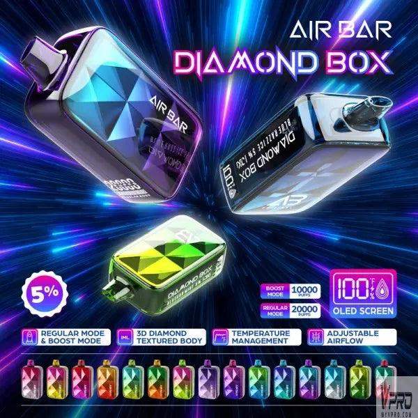 Air Bar Diamond Box Disposable 5% Air Bar