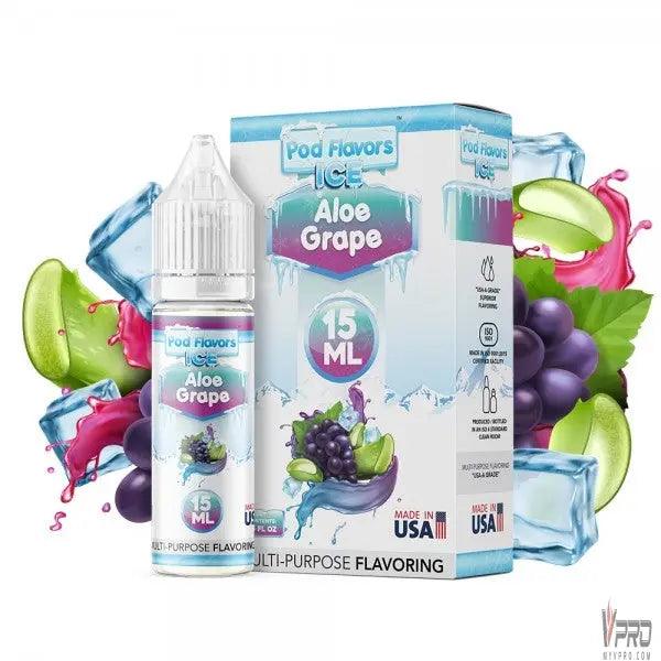 Aloe Grape Ice - Pod Flavors 15mL - MyVpro