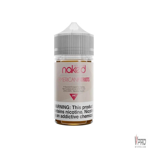 American Patriots - Naked 100 Tobacco 60mL Naked 100 E-Liquid