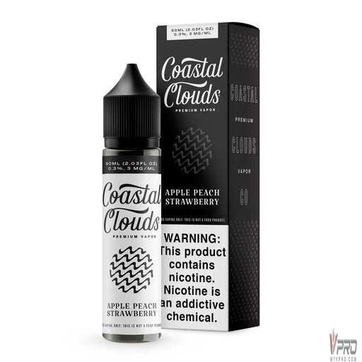 Apple Peach Strawberry - Coastal Clouds Co. 60mL COASTAL CLOUDS CO