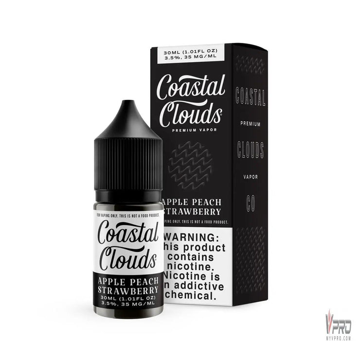 Apple Peach Strawberry - Coastal Clouds Co. Salt 30mL COASTAL CLOUDS CO