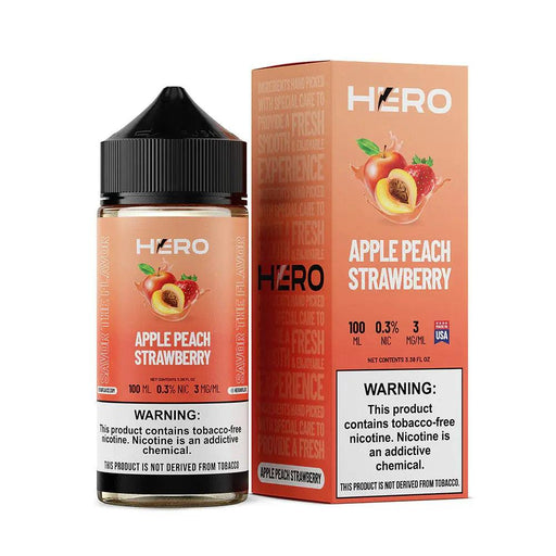 Apple Peach Strawberry - Hero 100mL Hero Vape Juice