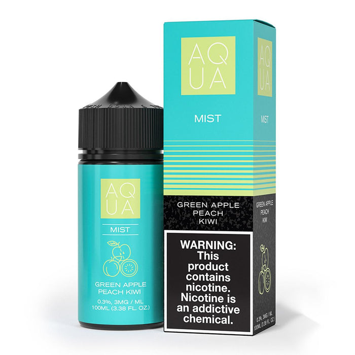 Mist (Green Apple Peach Kiwi) - Aqua E-Liquid 100mL