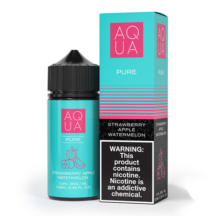 Pure (Strawberry Apple Watermelon) - Aqua E-Liquid 100mL