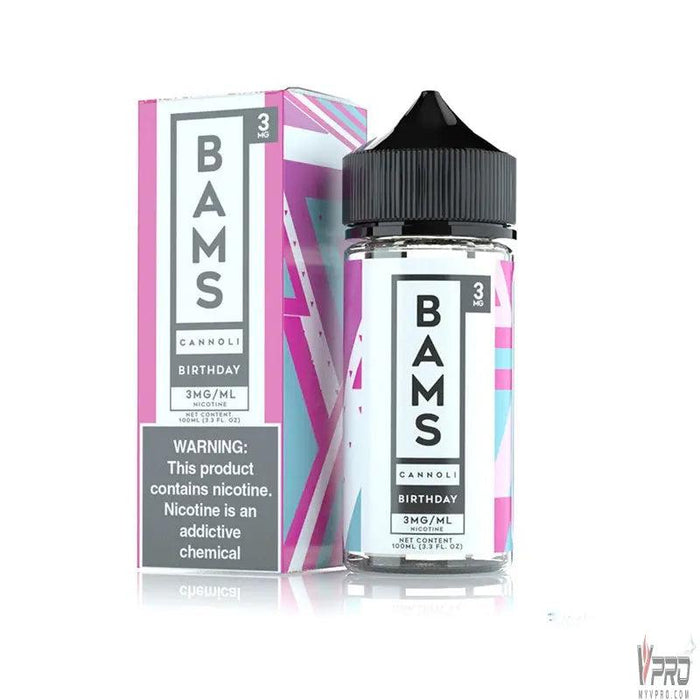 BIRTHDAY CANNOLI - BAM BAM'S CANNOLI 100mL Bam Bams Cannoli