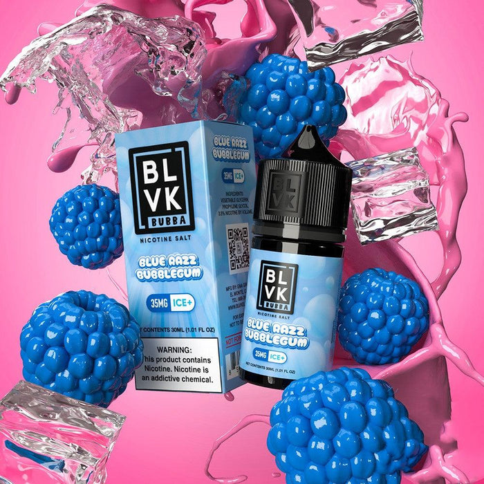 Blue Razz - BLVK Bubba Salt 30mL