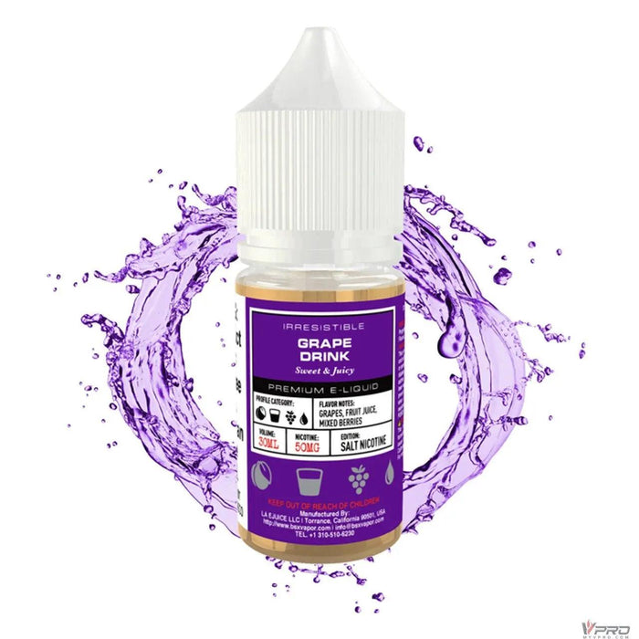 BSX Series Nicotine Salt E-Liquid By Glas 30ML - TFN (Tobacco Free Nicotine) Totally 17 Flavors Glas