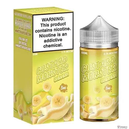 Banana - Custard Monster Synthetic 100mL Monster Vape Labs