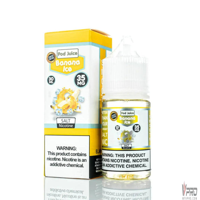 Banana Freeze - POD Juice Synthetic Nic Salt 30mL Pod Juice