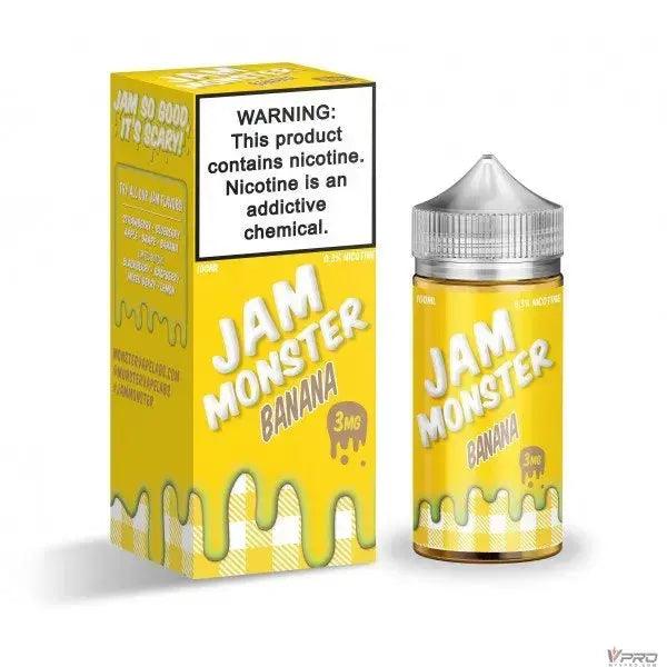 Banana - Jam Monster Synthetic 100mL Monster Vape Labs