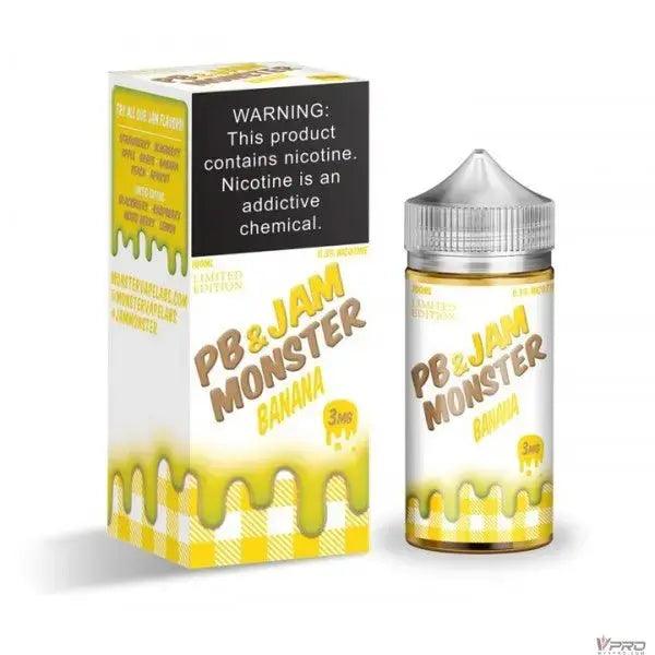 Banana - PB & Jam Monster 100mL Monster Vape Labs