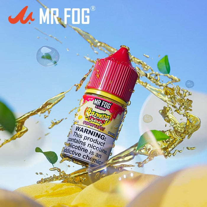 Banana (Strawberry) - Mr Fog Steezy Salt 30mL