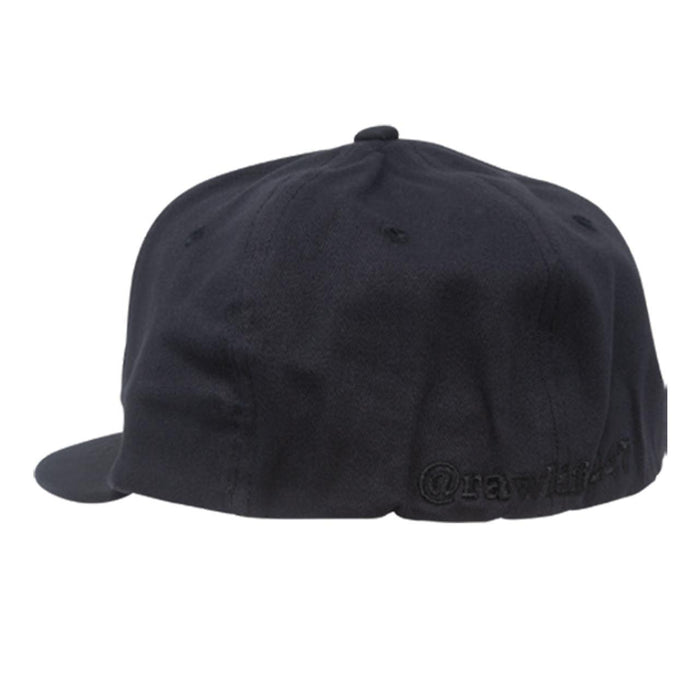 RAW Black On Black FlexFit Cap