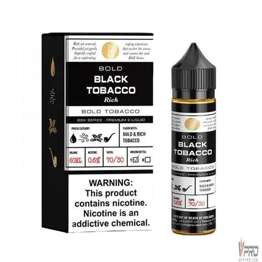 Black Tobacco - BSX Series Glas Vapor 60mL Glas