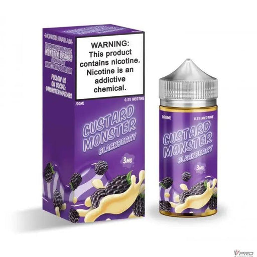 Blackberry - Custard Monster Synthetic 100mL Monster Vape Labs