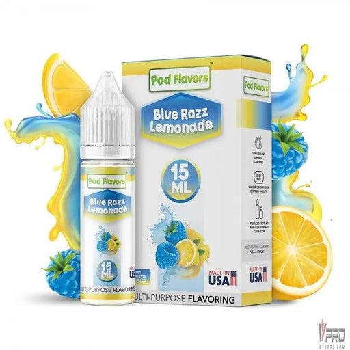 Blue Razz Lemonade - Pod Flavors 15mL - MyVpro