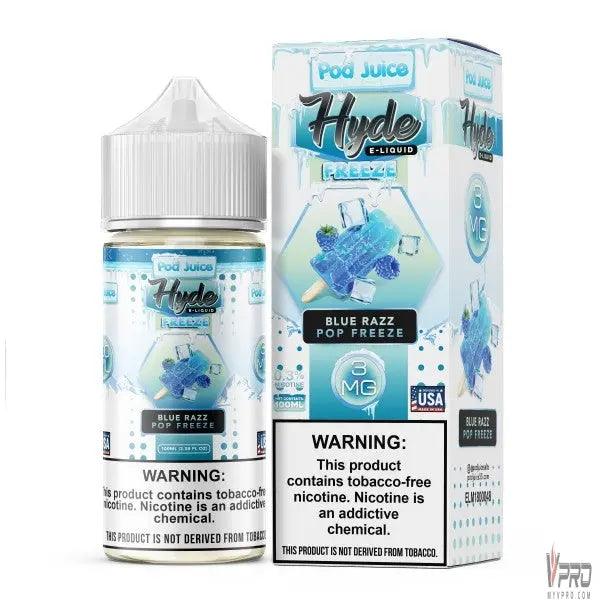 Blue Razz Pop Freeze - Hyde Pod Juice Synthetic 100mL Pod Juice