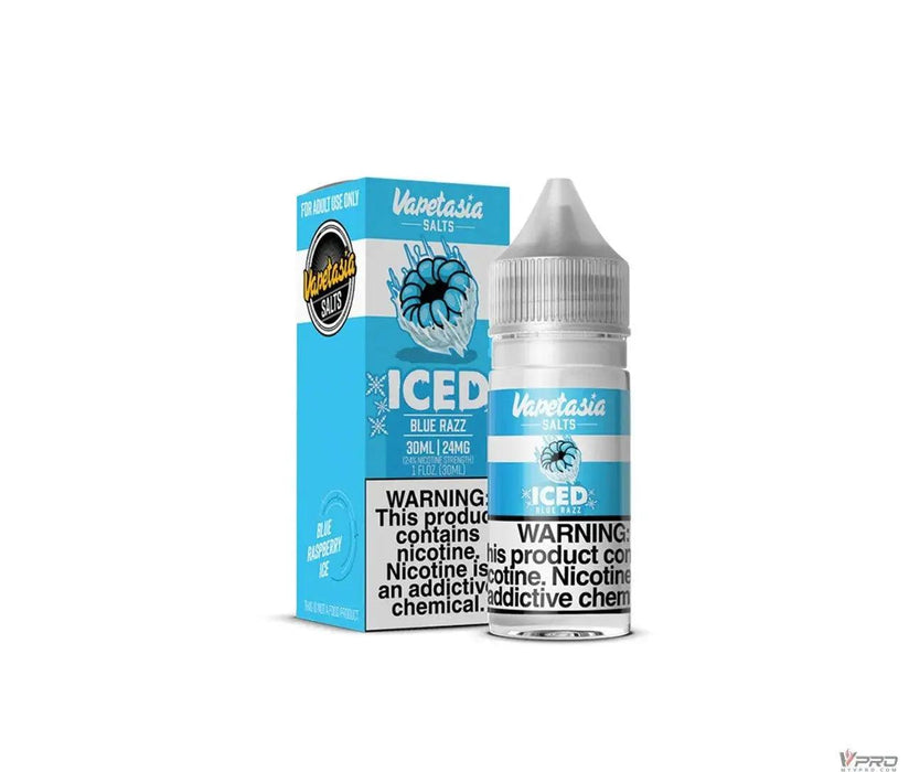 Blue Razz - Vapetasia ICED Salt 30mL Vapetasia