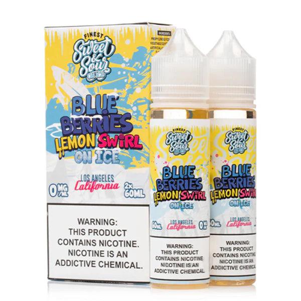 Blue Berries Lemon Swirl On Ice - The Finest Sweet & Sour 120mL - MyVpro