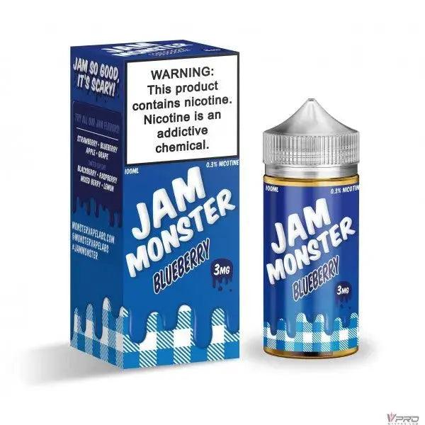 Blueberry - Jam Monster Synthetic 100mL Monster Vape Labs