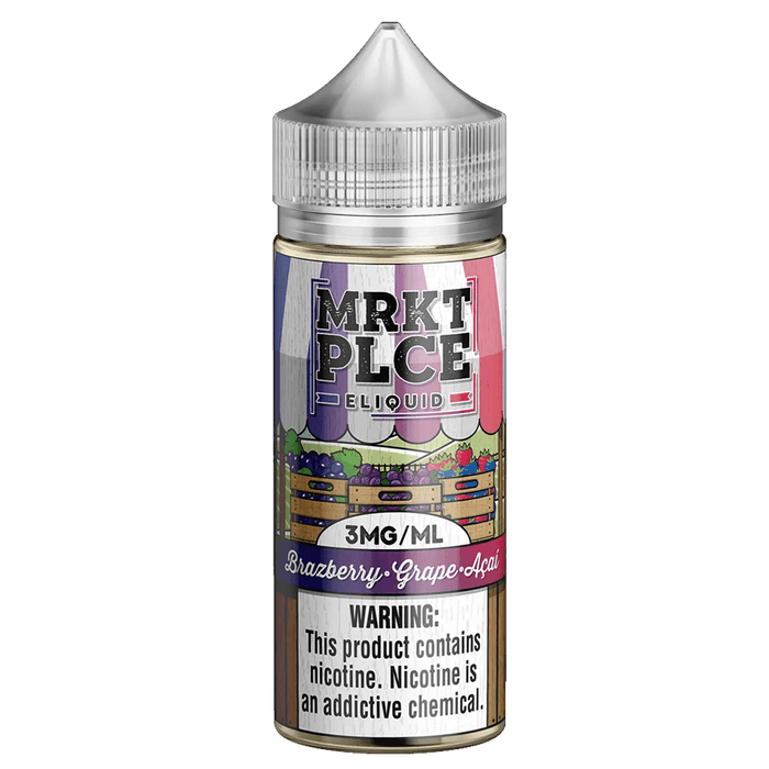 Brazberry Grape Acai - MRKTPLCE E-Liquid 100mL MRKT PLCE E-LIQUID