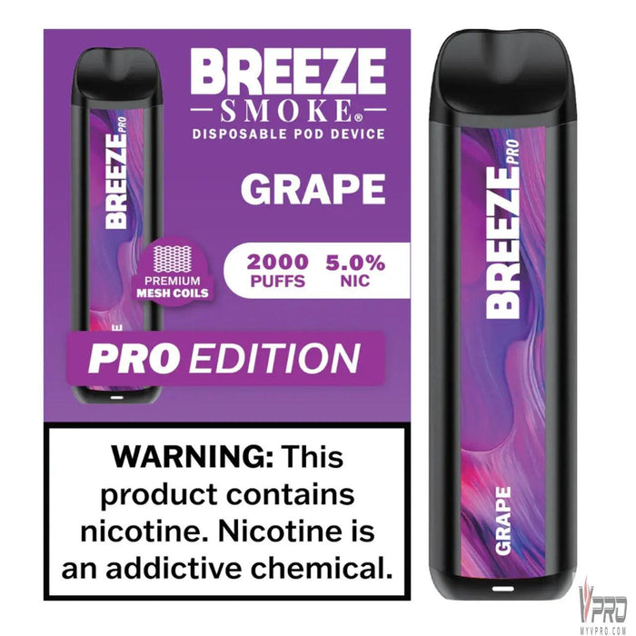 Breeze Pro Edition 2K Puffs Dispo - MyVpro