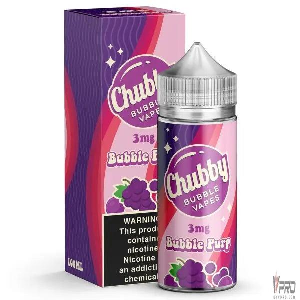 Bubble Purp - Chubby Bubble Vapes - 100mL Chubby Vapes