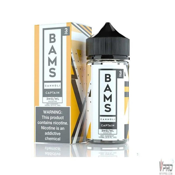 CAPTAIN'S CANNOLI - BAM BAM'S CANNOLI 100mL Bam Bams Cannoli