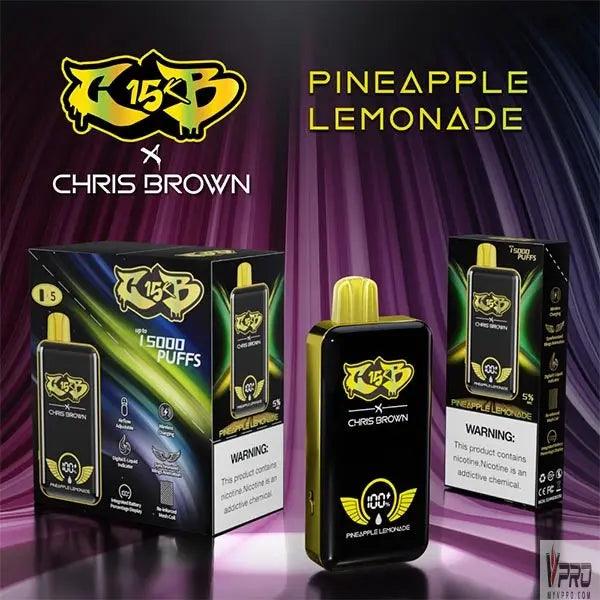 CB15K x Chris Brown Disposable Vape 15000 Puffs 15mL Chris Brown