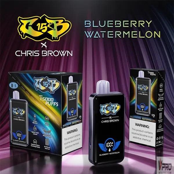 CB15K x Chris Brown Disposable Vape 15000 Puffs 15mL Chris Brown