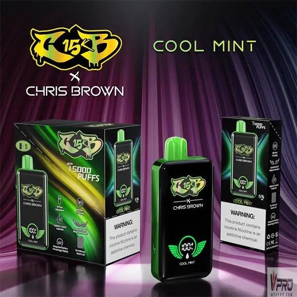 CB15K x Chris Brown Disposable Vape 15000 Puffs 15mL Chris Brown