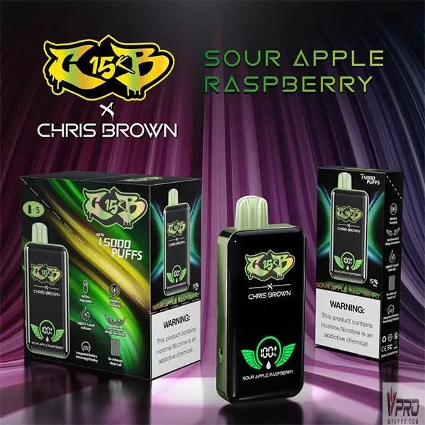 CB15K x Chris Brown Disposable Vape 15000 Puffs 15mL Chris Brown