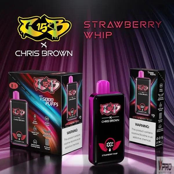 CB15K x Chris Brown Disposable Vape 15000 Puffs 15mL Chris Brown