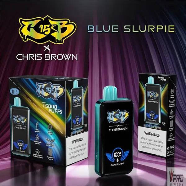 CB15K x Chris Brown Disposable Vape 15000 Puffs 15mL Chris Brown