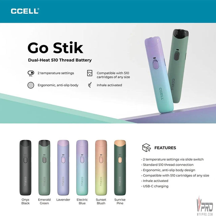 CCELL Go Stik 510 Battery CCELL