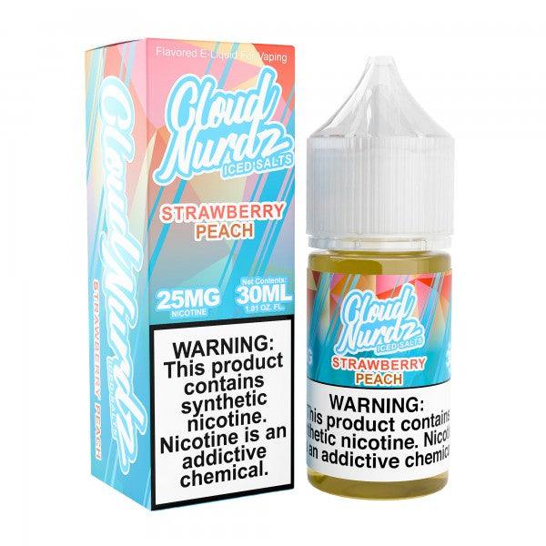 Iced Strawberry Peach - Cloud Nurdz Salts 30mL