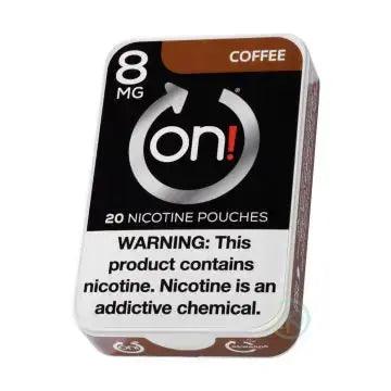 COFFEE - ON! NICOTINE POUCHES ON!