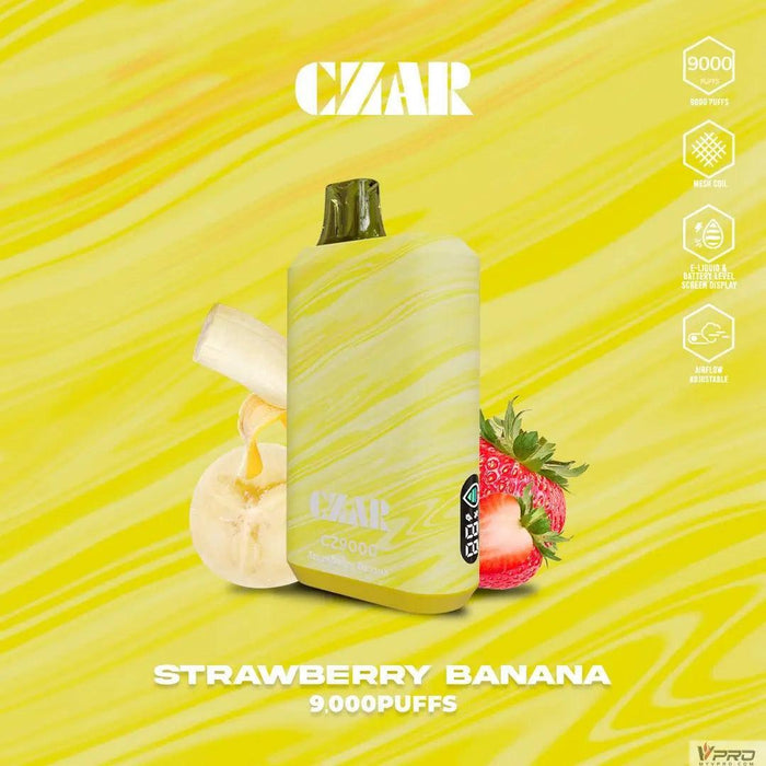 CZAR CZ9000 Puffs Disposable 5% Nicotine CZAR