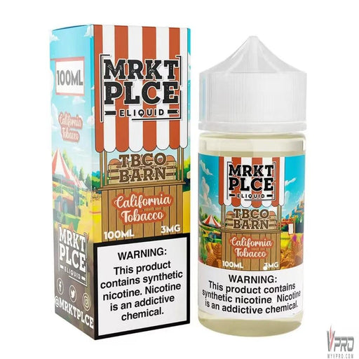 California Tobacco - MRKTPLCE E-Liquid 100mL MRKT PLCE E-LIQUID