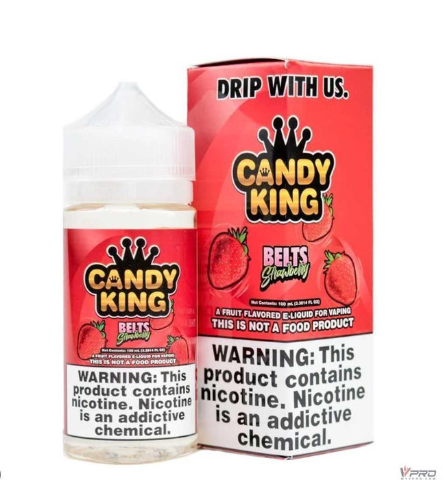 Candy King E-Liquid 100ML (0mg/ 3mg/ 6mg Total 18 Flavors) Candy King E-Juice