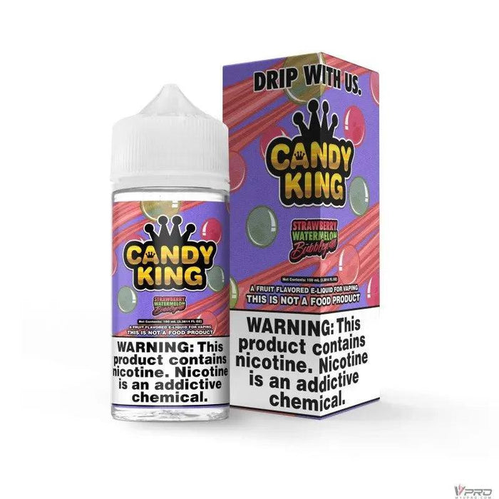 Candy King E-Liquid 100ML (0mg/ 3mg/ 6mg Total 18 Flavors) Candy King E-Juice