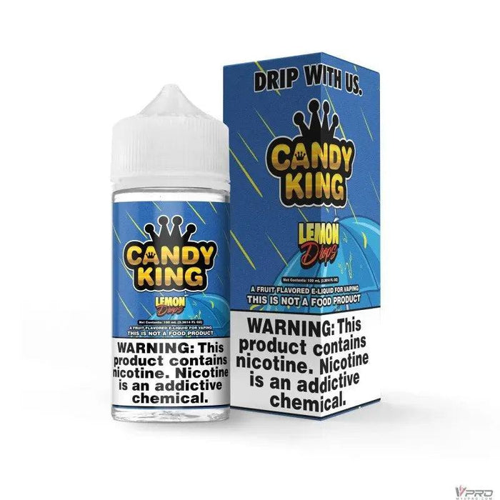 Candy King E-Liquid 100ML (0mg/ 3mg/ 6mg Total 18 Flavors) Candy King E-Juice