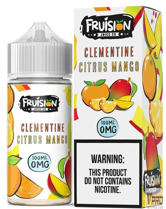 Clementine Citrus Mango - Fruision Juice Co E-Liquid 100mL Fruision