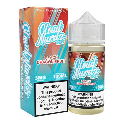 Peach Dragon Fruit Iced - Cloud Nurdz TFN 100mL - MyVpro